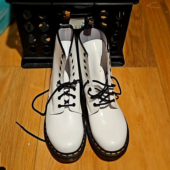 White Dr. Martens - Picture 3 of 6
